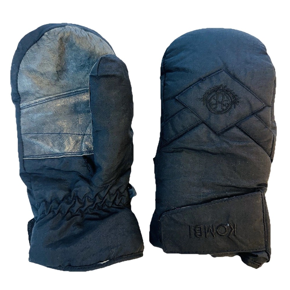 kombi mittens Women Waterguard Leather Palm Sz M Heat Pack‎ Pocket